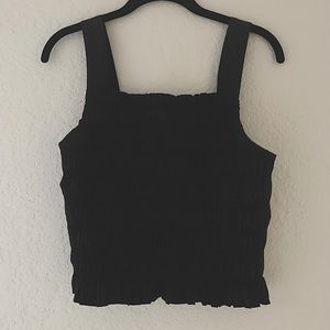 Everlane Smocked Top